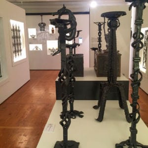 Zbirka umetniško kovanih del mojstra Joža Bertonclja