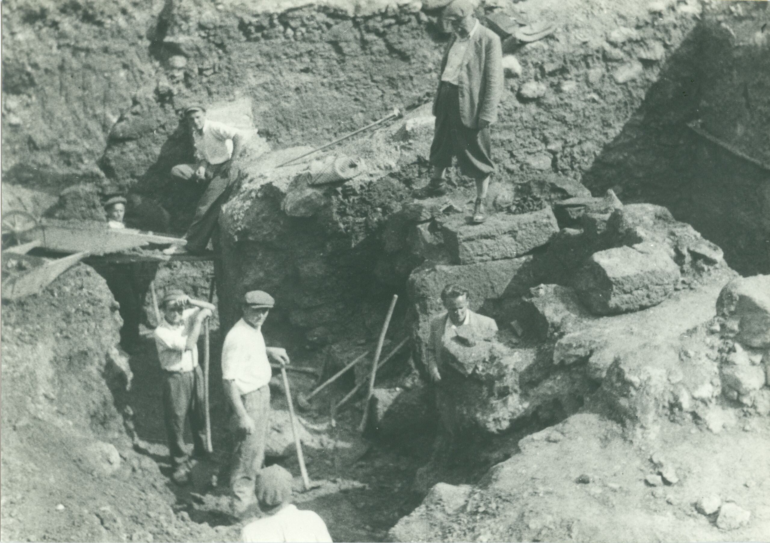 3 slovenska peč arheološka izkopavanja 1953