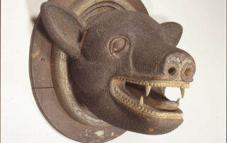 ČM 142 Lesena medvedja glava