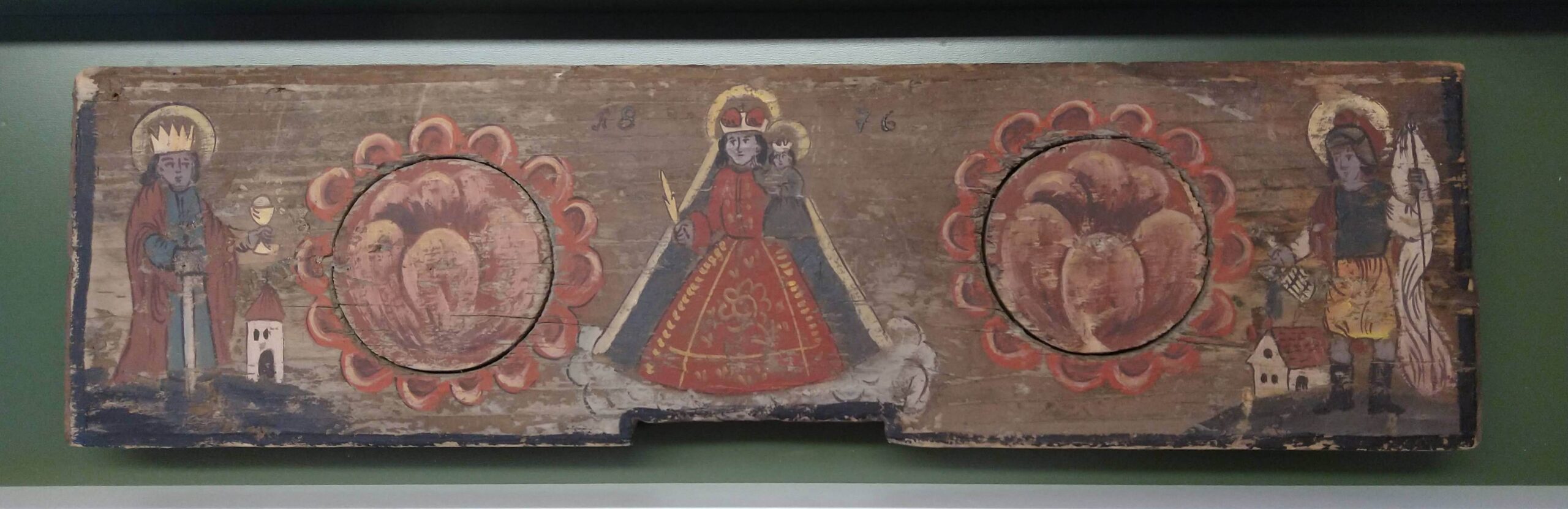 ČM 813 Božjepotna Marija, sv. Florjan in sv. Lucija