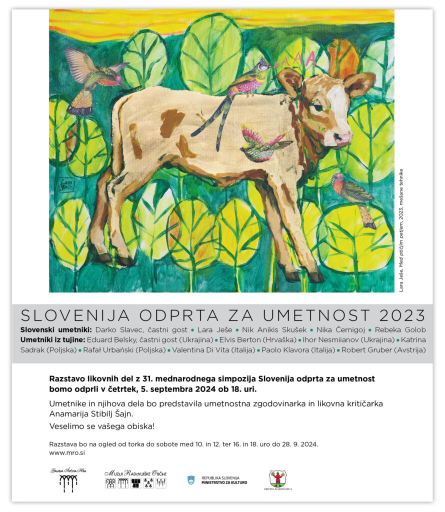 Slovenija odprta za umetnost 2023
