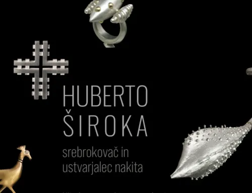 Odprtje razstave umetnika Huberta Široke